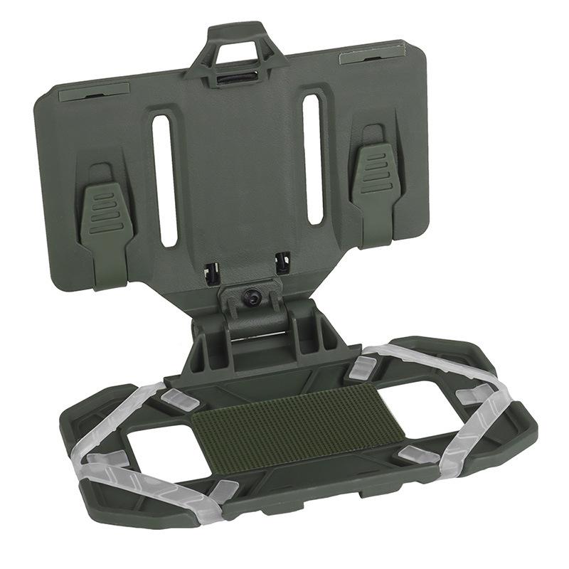 Nylon MOLLE Tactical Chest Rig Vest with Phone Holder & Folding Navigation Board