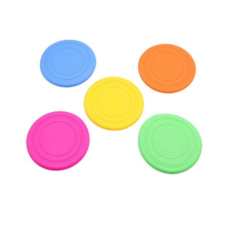 Dog Frisbee Training & Boredom Relief Toy, Food-Grade Silicone Pet Supplies