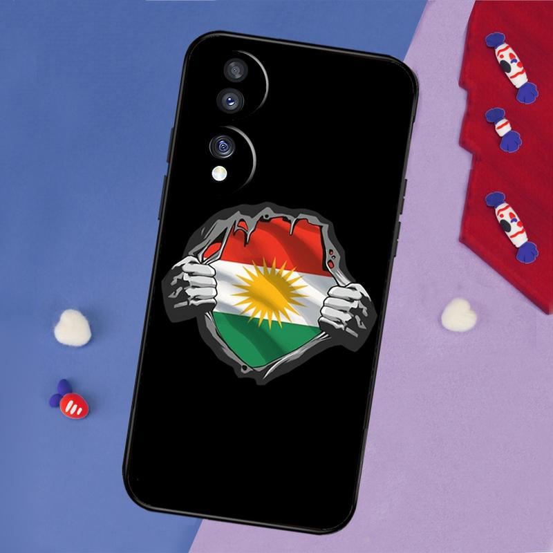 Kurdistan Flag Case For Honor Magic 7 5 6 Lite Honor X9b X9a X8b X8a X8 X9 X9c 50 70 90 Lite 200 Pro Cover