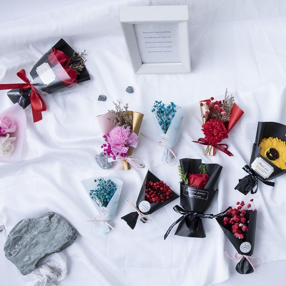 Photography Props Soap Flower Mother's Day Gifts Wedding Fake Flower  Teachers' Day