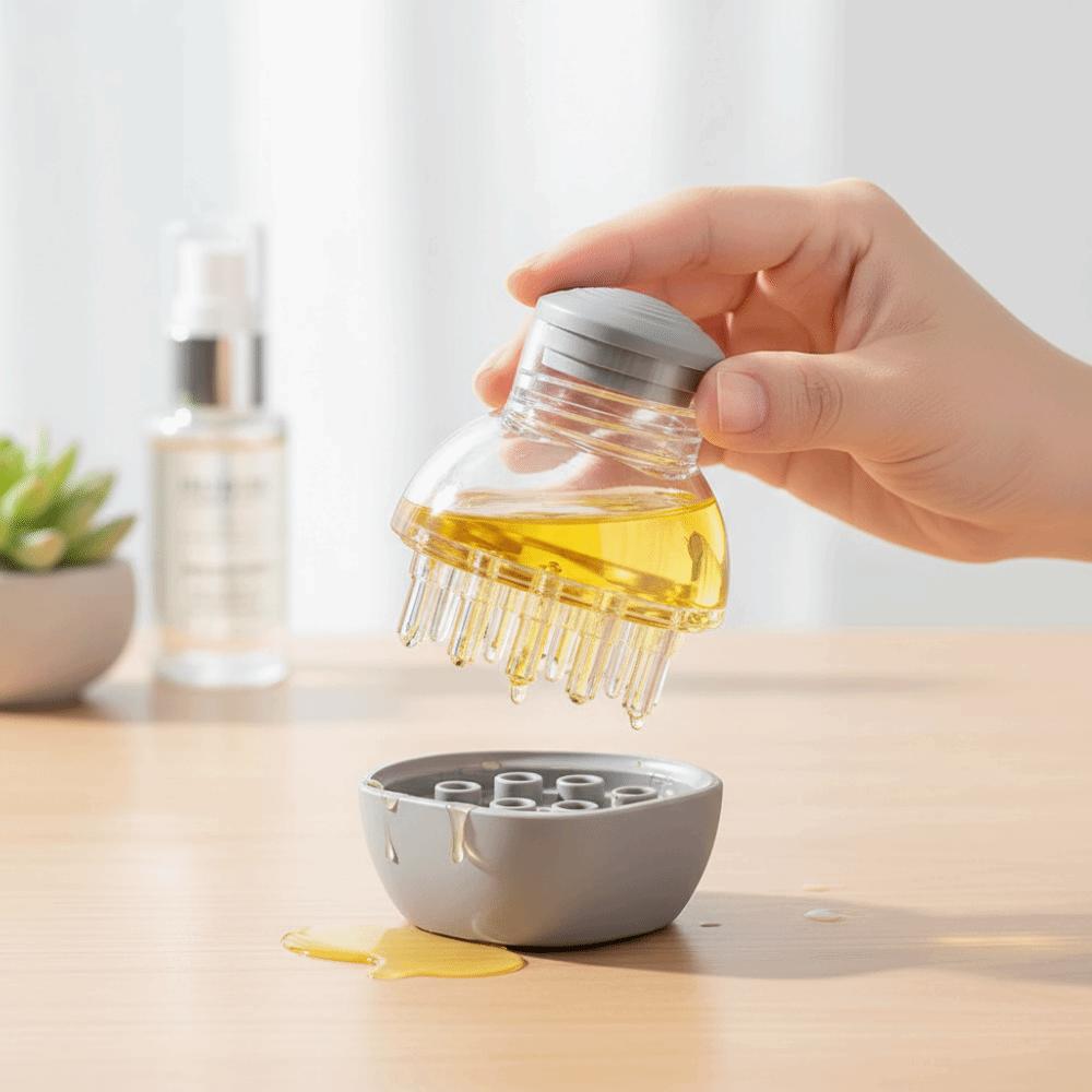 With Scale Scalp Oil Applicator 5ml Scalp Massagers Essential Oil Massager Serum Oil Nourish