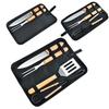 Camping Wooden Handle Grilling Tool Set
