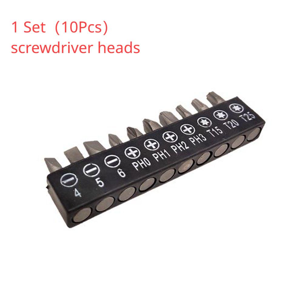

Adjustable 105 Degree Right Angle Driver Screwdriver Hand Tools Set 1/4 Hex Torx Slotted Phillips Screwdriver Head