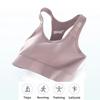 Women's High-Strength Shockproof Anti-Sagging Sports Bra, Integrated Push Up Fitness Vest for Yoga Running Skipping