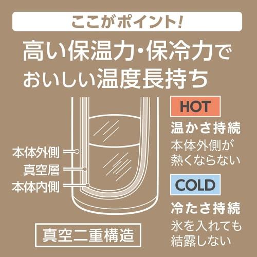 RW Reach Will Water Bottle (380ml / Pastel Blue) Stylish Mug Bottle (Hot/Cold Insulation/Vacuum Insulated)