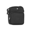 Montblanc Logo Zip Closure Leather Messenger Bag Men Shoulder Bag Black MB198165