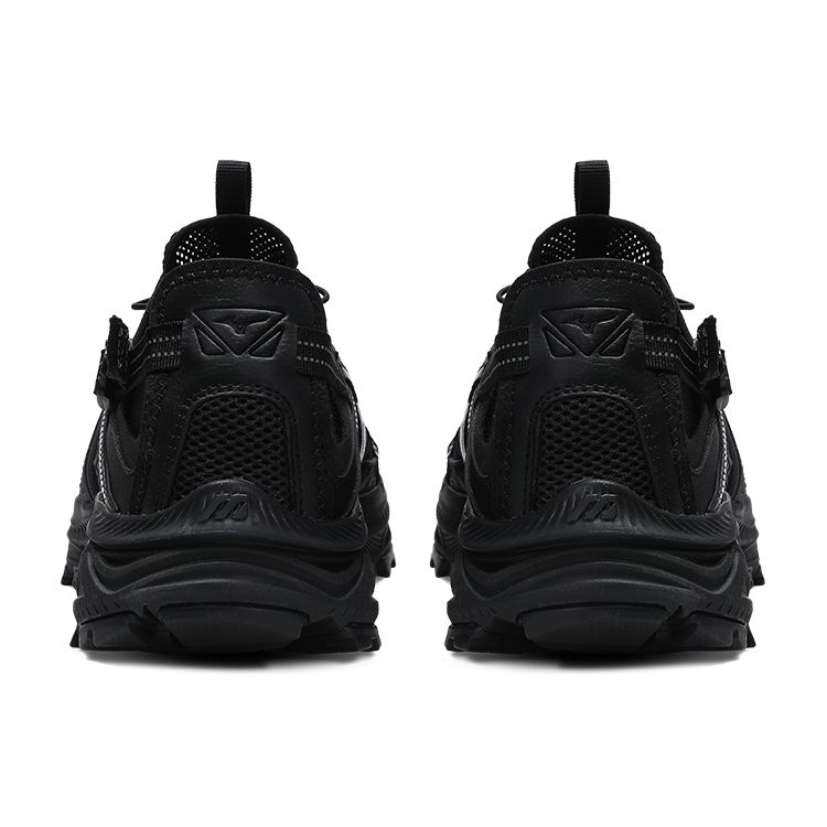 Mizuno Racer Trail SE Retro Všestranné Pohodlné Protiskluzové Prodyšné Rychleschnoucí Odolné Boty do potoka Unisex Boty Černé D1GH241903