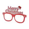 9pcs/set Santa Claus/Snowman/Christmas Tree Santa Claus Paper Glasses  Christmas