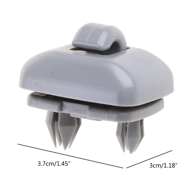 For Sun Visor Clip Hook Holder To 8U0857562 8E0857562 for  A1 A3 A4 A5 Q3 Q5 2013 2014 2015 Car High Quality C45 Pla