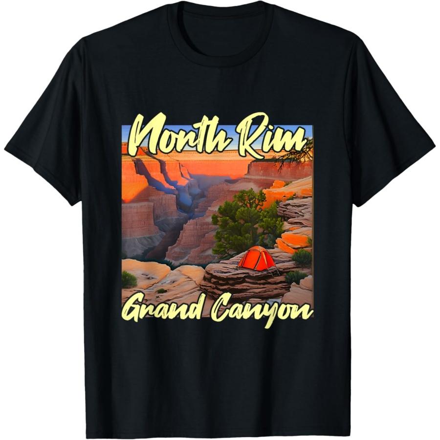 North Rim Grand Canyon Camping T-Shirt(1) S