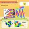 Folding Magic Ruler Set: Colorful Educational Toy for Kids - 24/36/48/60/72 pcs.