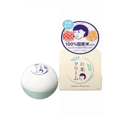 Keana Nadeshiko Rijstcrème voor Droge Huid - Hydraterend, Poriënverzorging, Elasticiteit, 100% Japanse Rijstingrediënten Gezichtscrème 30g
