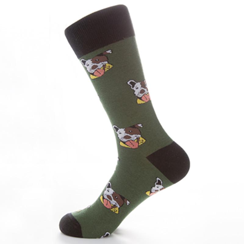 Heiße Verkäufe Frauen Socken Unisex Kleid Baumwolle Welpe lustige Cartoon Socken lässig Baumwolle Mops weibliche bequeme Skateboard Socken Sox