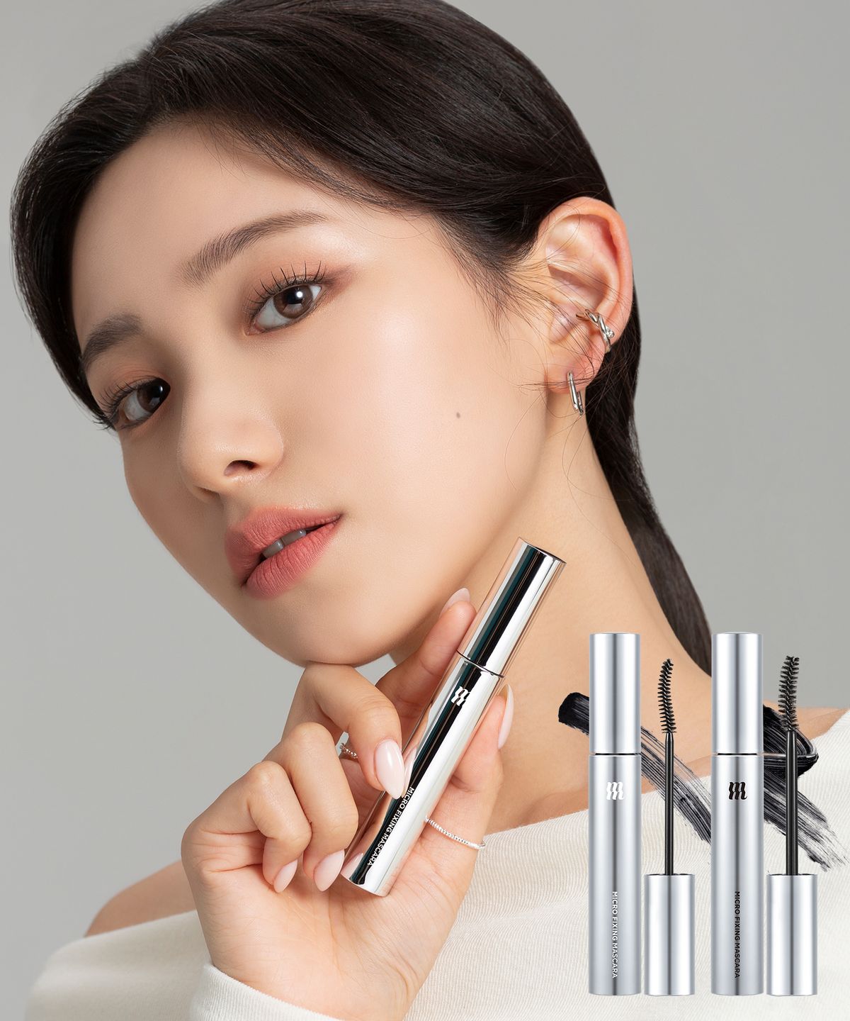 2 types of Micro Fixing Mascara MM1. Long Lash