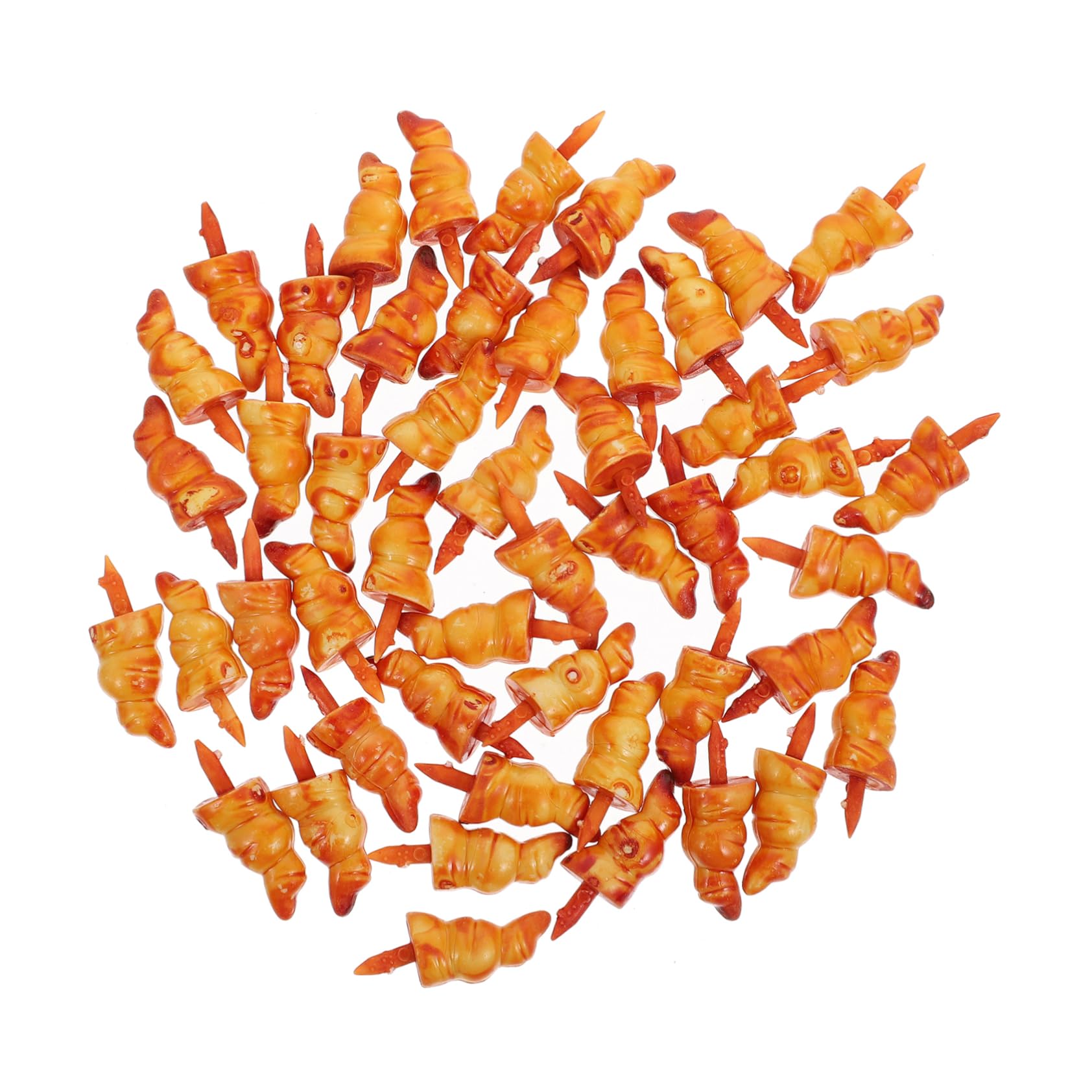 

NUOLUX 50 шт. Аксессуары для игрушек снеговика, Рождественские DIY украшения, Декоративные носы, Носы снеговика, Носы Деда Мороза, Игрушки для рукоделия, Рождественские носы, DIY