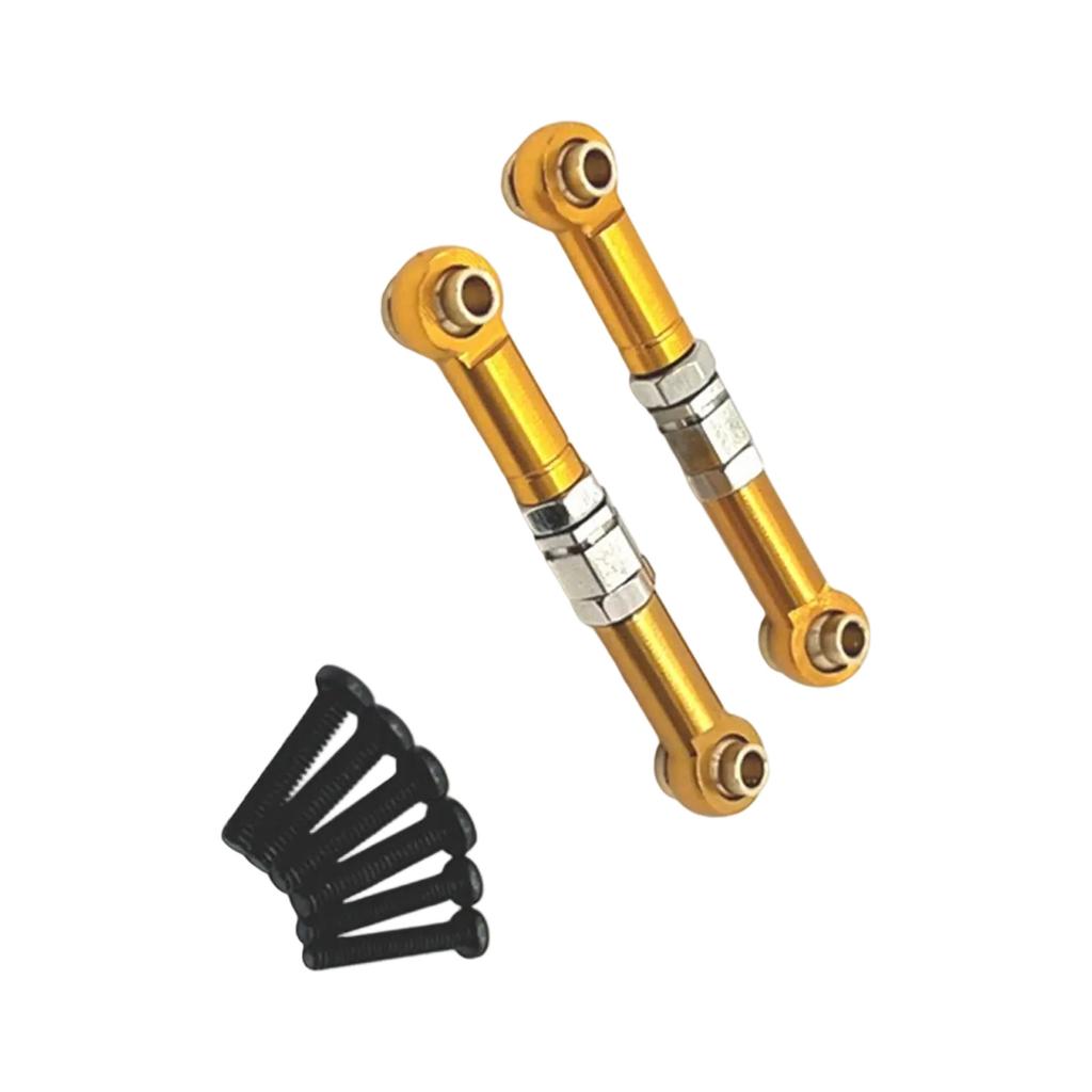 Aluminum Alloy Steering Linkage Adjustable Pull Rod for MJX 1/14 14209 14210 Remote Control Car Accessories Model Kits