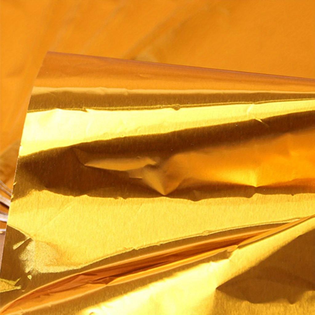 100pcs Aluminum Foil Candy Wrappers Set – Extra Large Square (7.8x7.8 Inches), for Chocolate, Lollipops & Food Wrapping, Decorative Tin Foil Packs