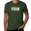 Focus - Optical Illusion T-Shirt customs cute tops oversized kawaii clothes t shirts
