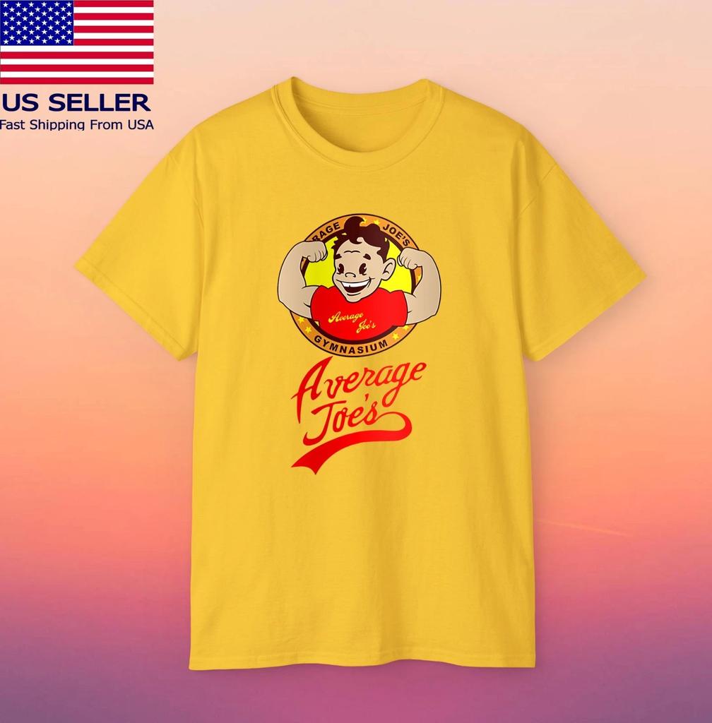 Average Joe's Gym Men's Yellow Size S-5XL