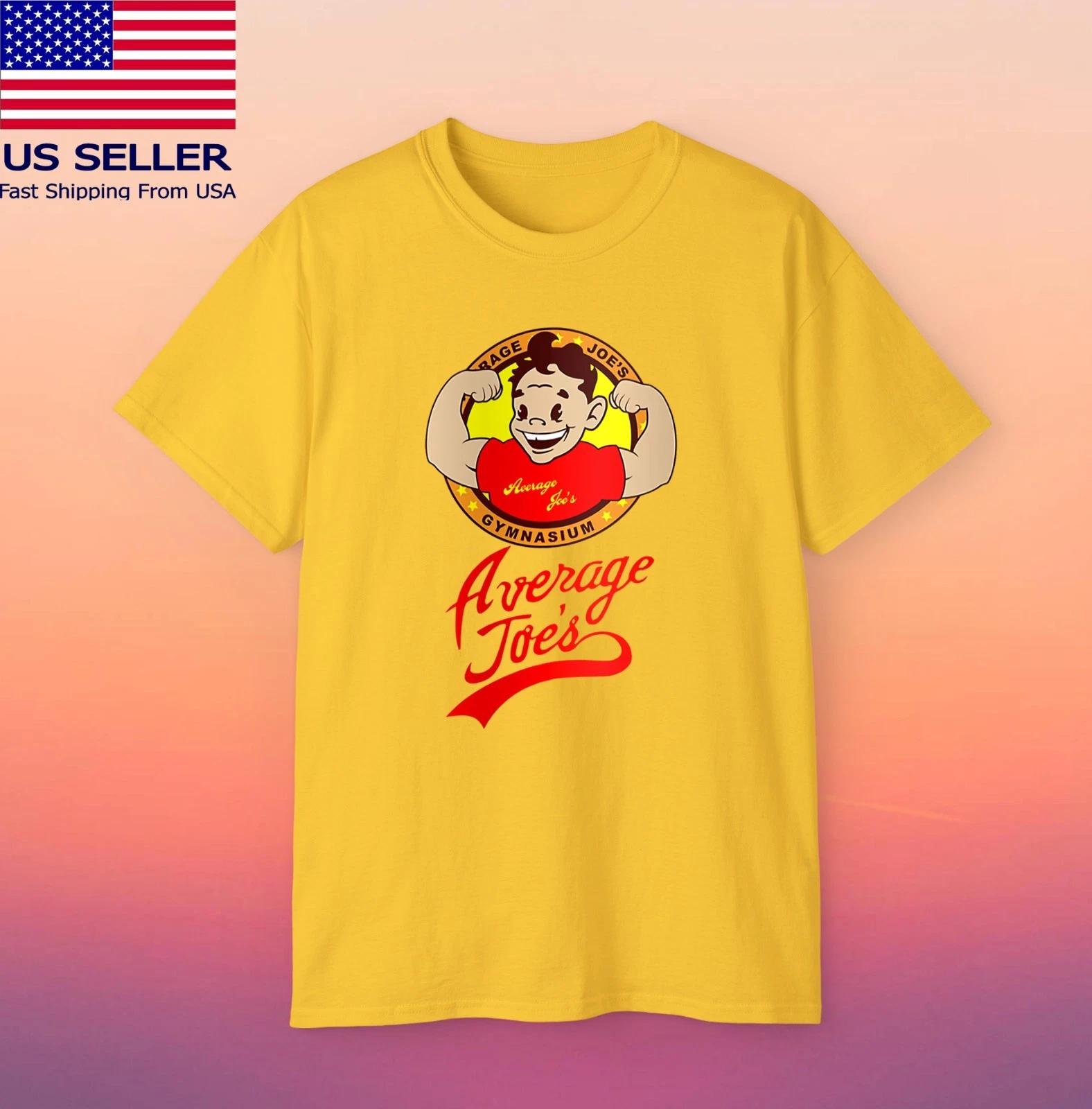 Average Joe s Gym Men s Yellow Size S-5XL XL