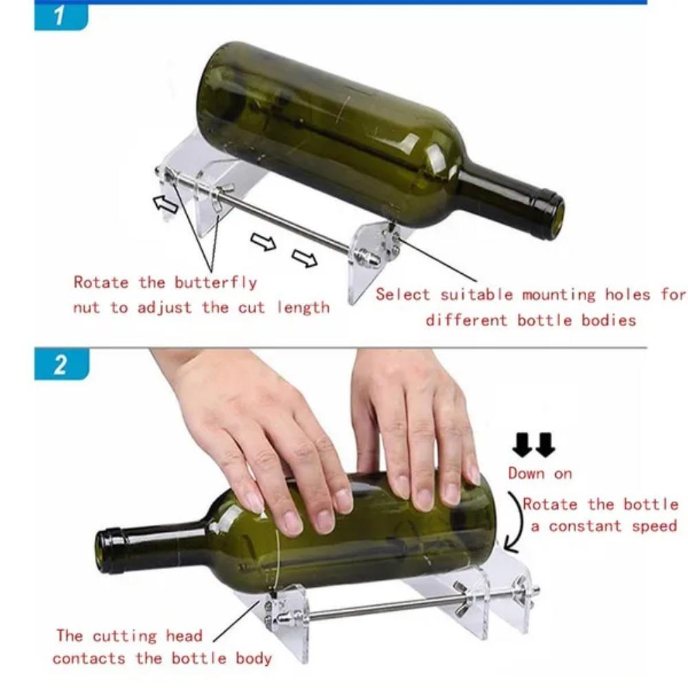 Professional for Beer Bottles Cutting Glass Bottle-Cutter DIY Tools Machine Wine Cup Cut Acrylic Round Bottle Cutter