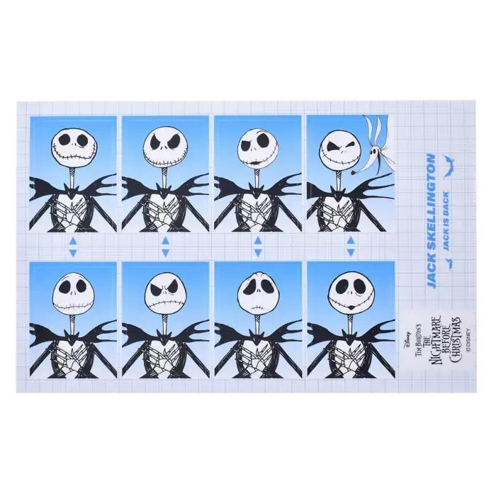 Disney J.Skellington Stickers and ID Photo Style The Nightmare Before Christmas