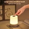 LED Nachttischlampe dimmbar USB-Laden Schreibtischdekoration Nachtlicht Schlafzimmer Wohnzimmer Touch Lesen