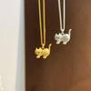 Little Cat Sterling Silver Pendant Necklace - Cute & Versatile Gift for Women