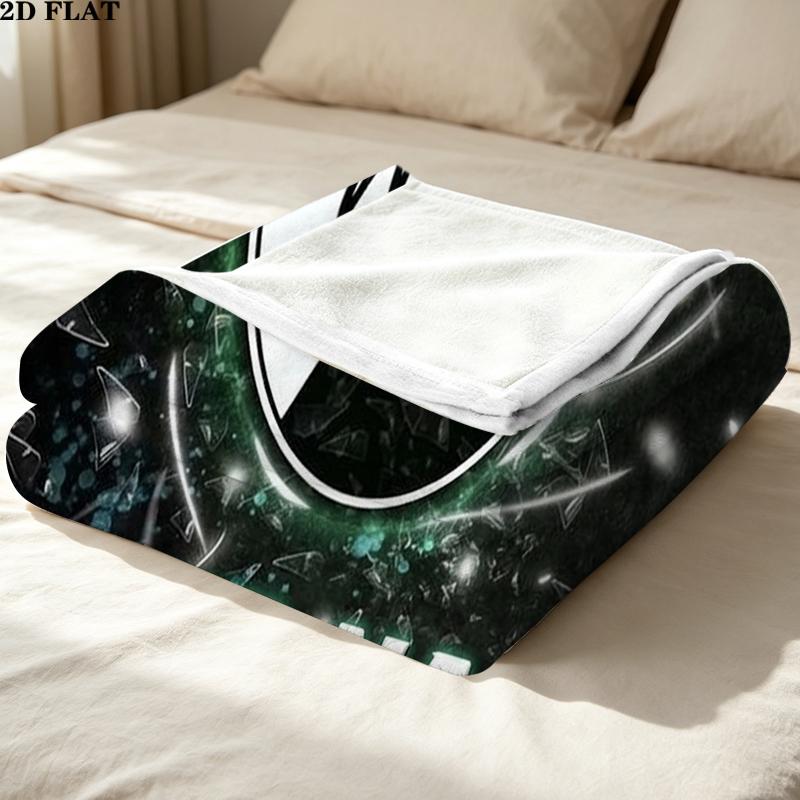Custom Name Eagle Symbol Print Flannel Blanket, High quality Comfortable for All Seasons, Home Decor, Warmth and Comfort, Perfect for Christmas Gifts