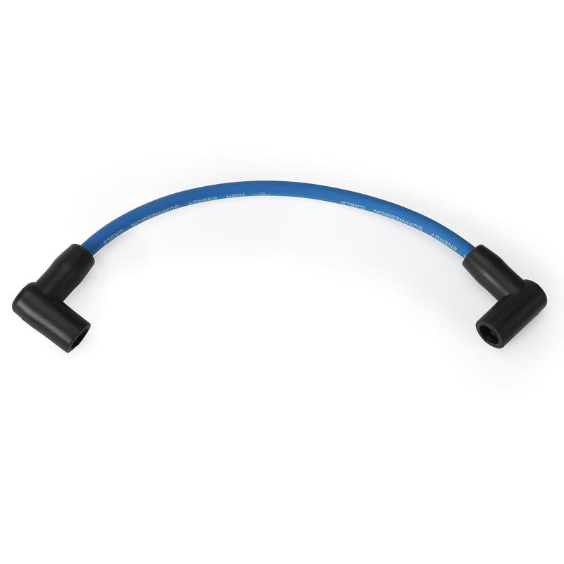 2/4/6x Marine Spark Plug Wire Universal Plastic Car Accessories Blue