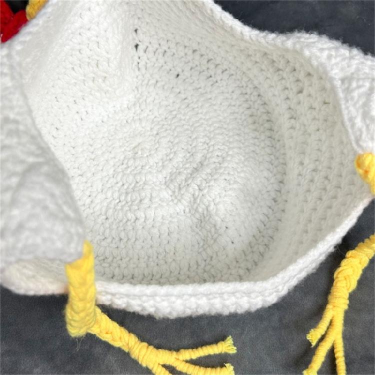 Holiday Turkey Hat Knitted Beanies Cartoon Chicken Ear Flap Hat Soft Cotton Animal Caps for Thanksgiving Celebrations