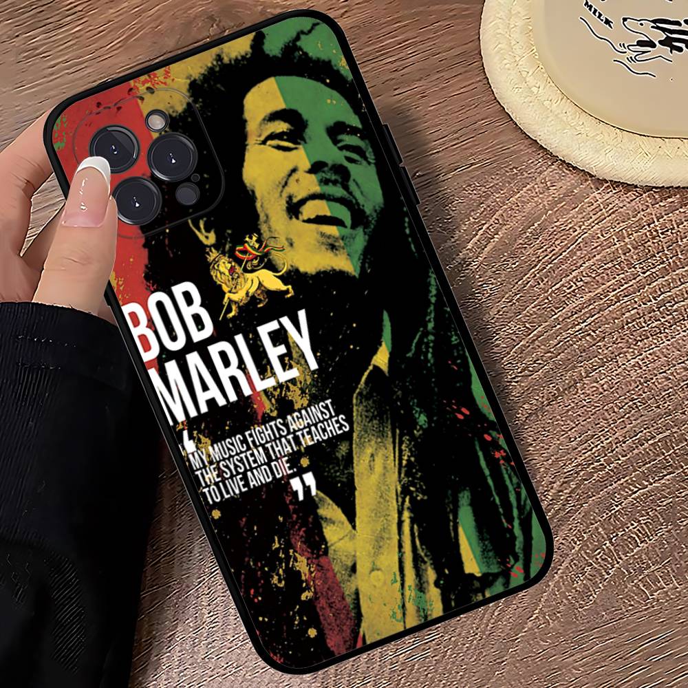 

Bob Marley Rasta Lion Phone Case For IPhone 16 15 14 13 12 11 17 Pro Max Simplicity Back TPU Soft Case iPhone 12pro max
