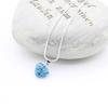 Versatile Rhinestone Heart Necklace with Diamond-Clay Pendant