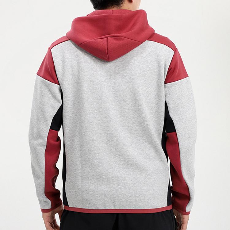 adidas Zne Fz Colorblock Hoodie Jacket Men Outerwear Light-Grey GM6536