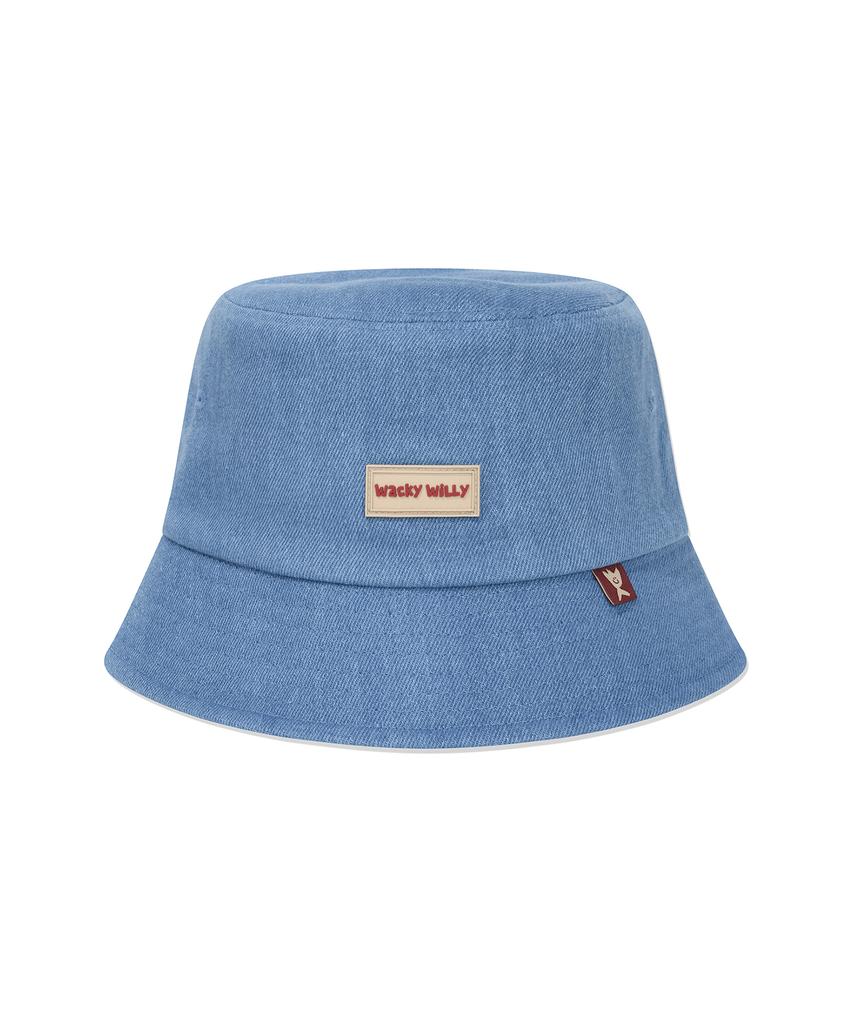 WACKY WILLY Basic Bucket Hat Indigo