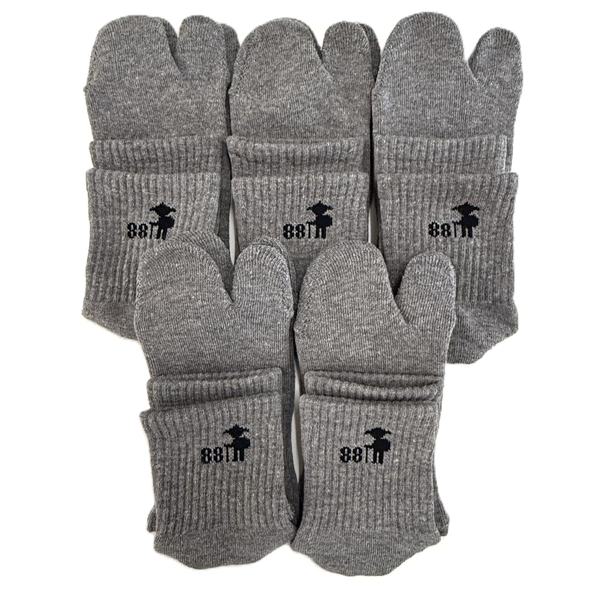 

[5 чувств] Пешее паломничество Набор для путешествий из 5 предметов (Женский) Обычная ткань (Серый)