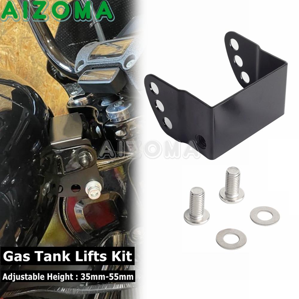 

Модифицированный мотоцикл 35 мм-55 мм подъемный кронштейн для бензобака для Harley Softail Street Bob FXBB 114 FXBBS Standard FXST