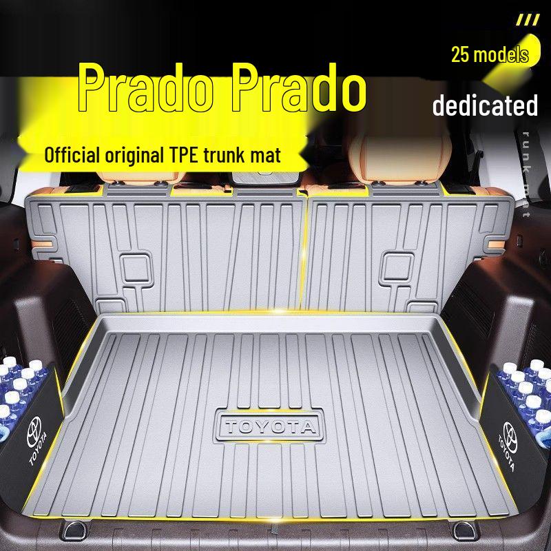 TPE Trunk & Tailgate Mat for 2025 Toyota Prado