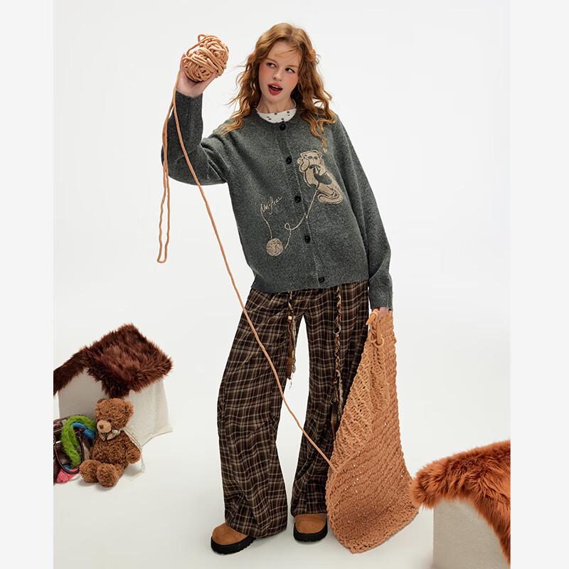 UNIFREE Women's Retro Knit Sweater