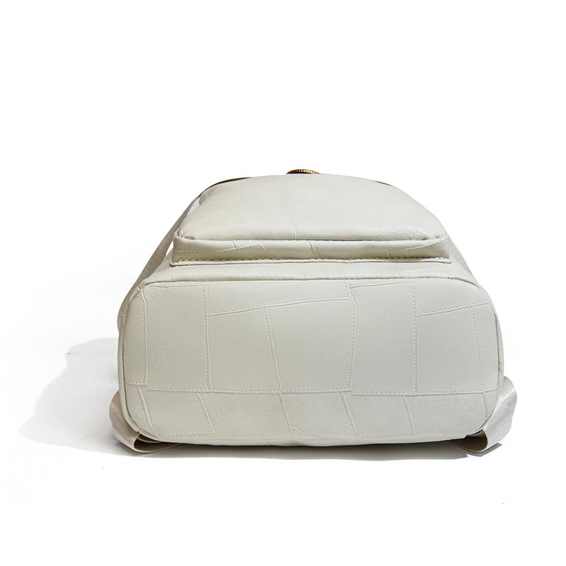 Мягкий кожаный женский рюкзак — фото 14