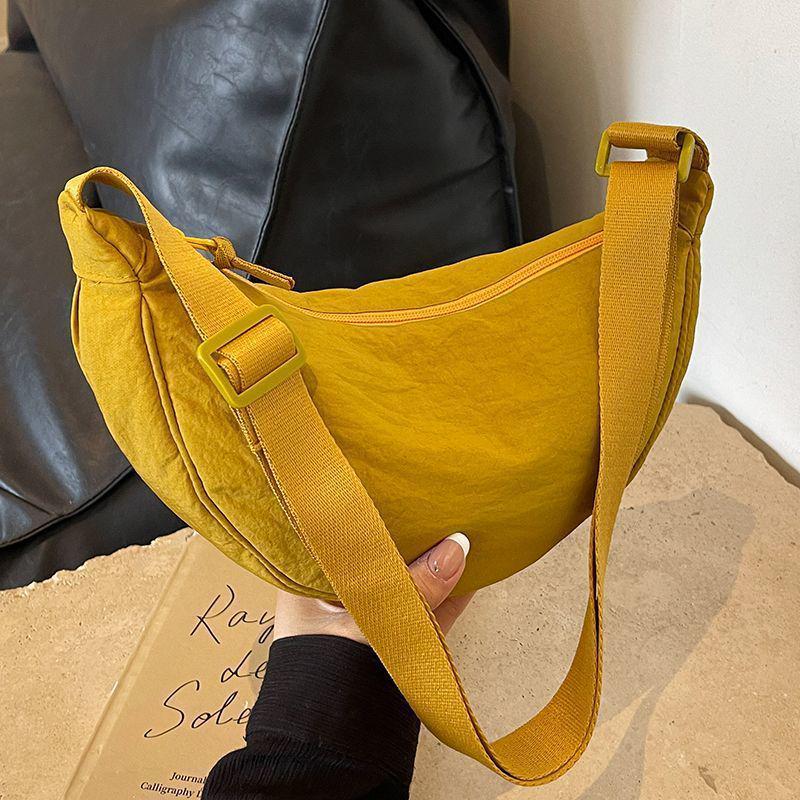 Podzimní dámská ležérní všestranná crossbody taška 'knedlík' - Velká kapacita pro každodenní použití