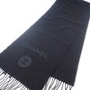 Chanel Scarf Black Wool/cashmere Women