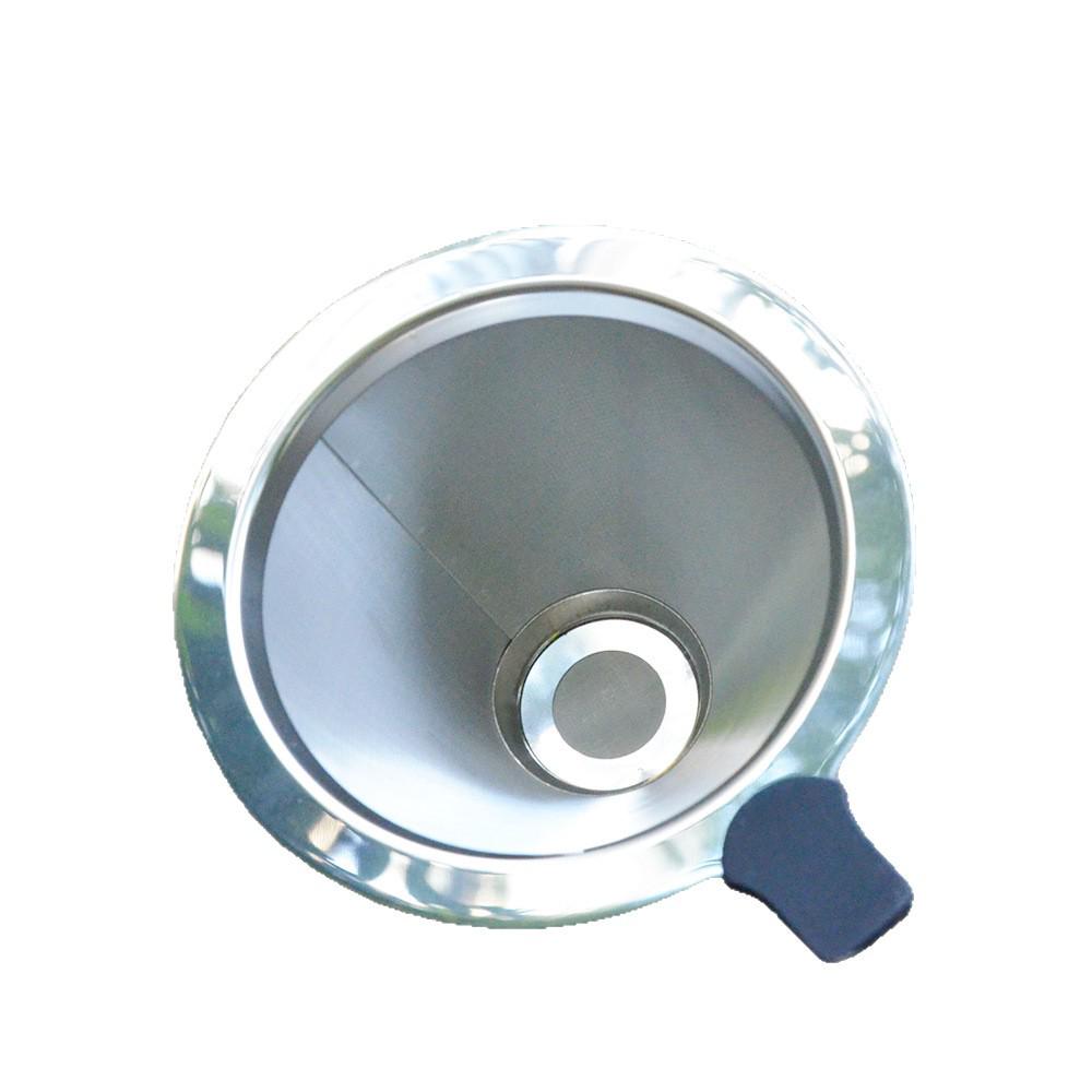 Двухслойная кофейная фильтр-чашка из нержавеющей стали 304 – Без капель и воронки. Double Layer Small