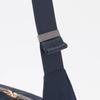 Labagagerie Metal Buckle Box Shoulder Bag, SS Size, B008501, Navy (66)