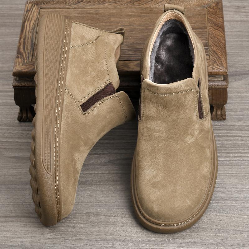 Men s Chelsea Boots - Spring/Autumn 2025, Luxury Cowhide, High-Top Casual Business Shoes 43