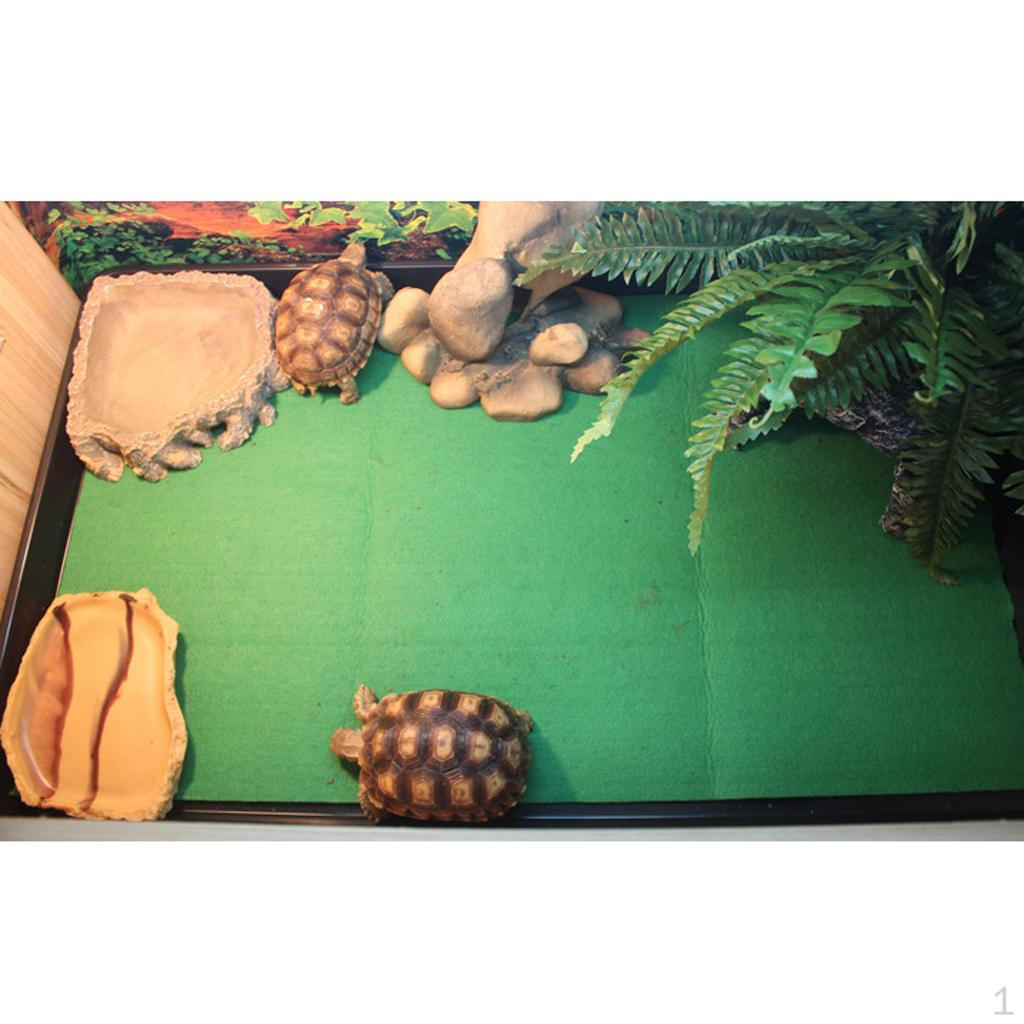 

Коврик для рептилий, среда обитания черепах, гекконов, 80x40 см