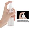 3 X 50ml Spray Bottle Clear Empty Fine Mist Bottle