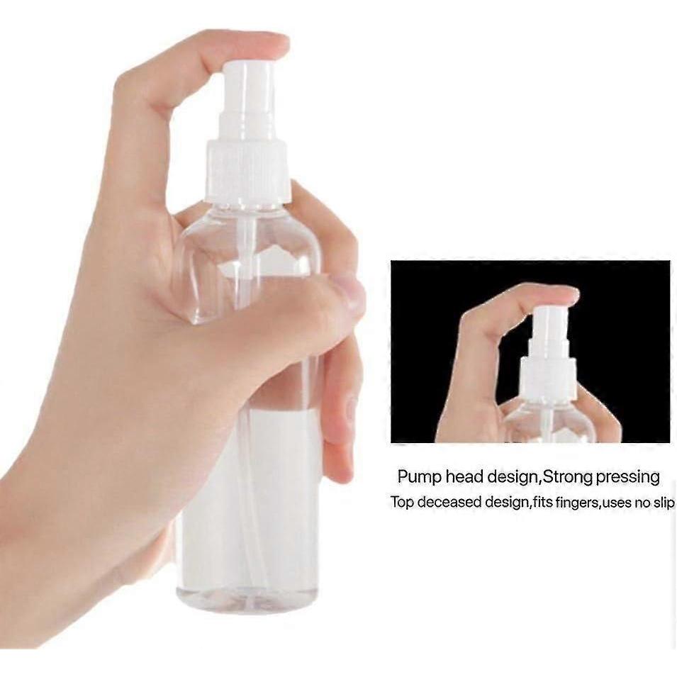 3 X 50ml Spray Bottle Clear Empty Fine Mist Bottle