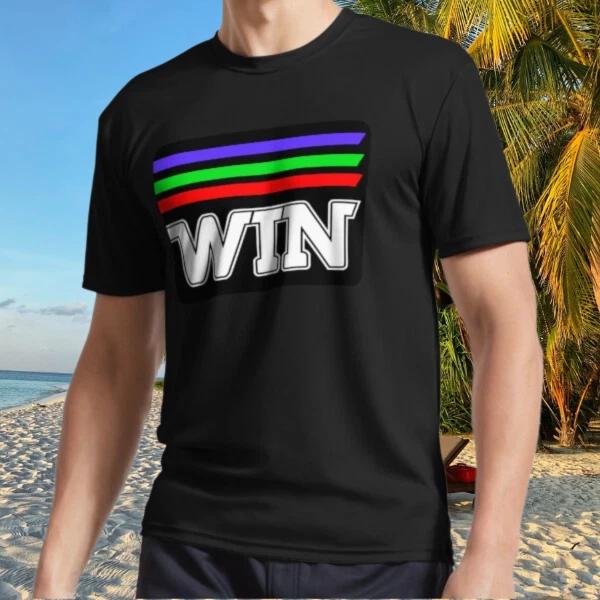 

New Shirt WIN 4 Wollongong 1980s Active T-Shirt Funny Size S to 5XL XL