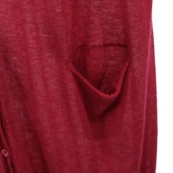 LOVEMOSCHINO Long Sleeve Knit Long Cardigan USA6 With Belt Loop Women Used